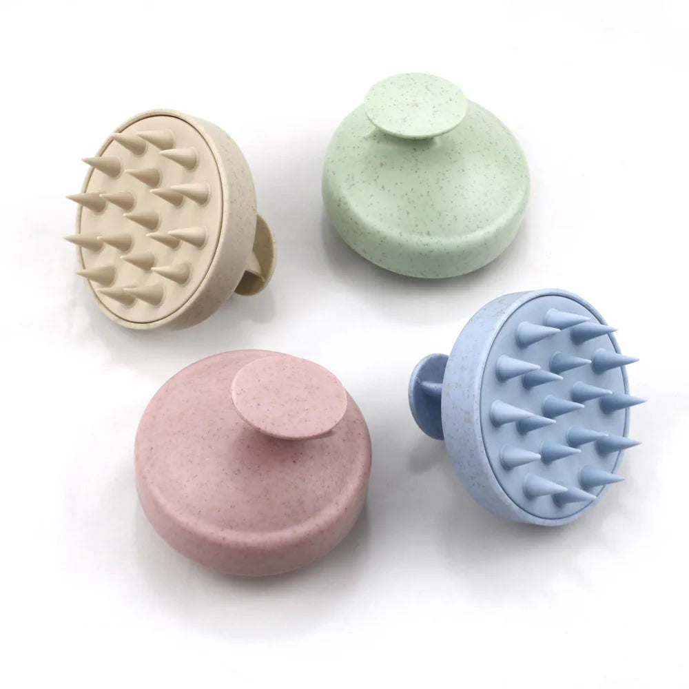 Silicone shampoo scalp massager brush – view 2
