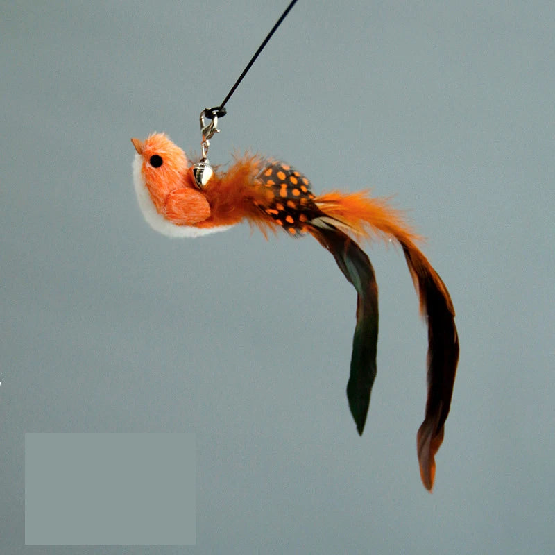 Feather bird cat teaser wand – view 9