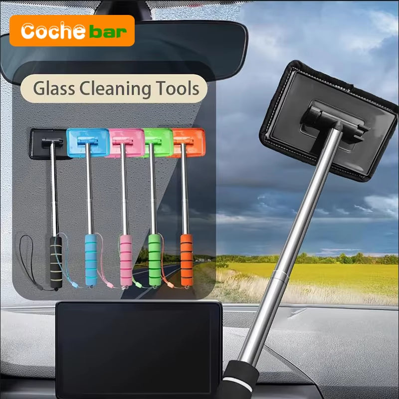 Essuie-Glace Télescopique Pour Pare-Brise D'Automobile, Grattage À L'Eau, Outils De Nettoyage Automobile, Brosse De Nettoyage De Vitres, Chiffon De Nettoyage