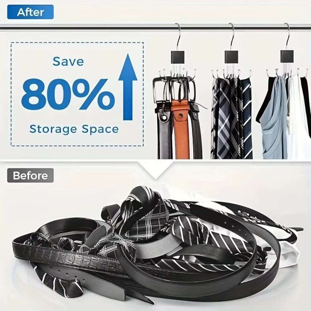 360° rotating belt and scarf hanger – view 5