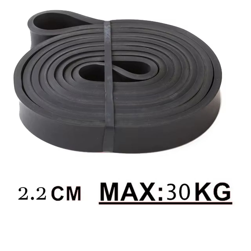 Bande De Résistance En Latex Robuste, Ceinture Élastique De Sport, Bandes D'Assistance De Traction Pour Pilates, Entraînement, Forme De Fitness, Corps, Gymnastique À Domicile