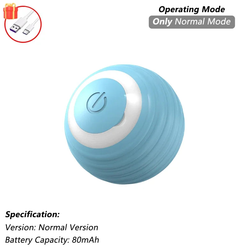 1/2 PCS Jouet Interactif Pour Chat, Balle Roulante Automatique, Fausse Queue, Rechargeable, Jouet Électrique Intelligent Pour Animaux De Compagnie, Jouet Pour Animaux De Compagnie Imitant Une Souris