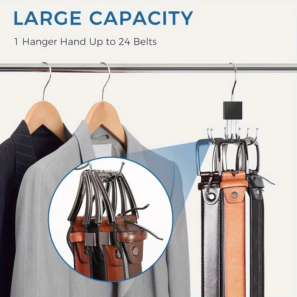 360° rotating belt and scarf hanger – view 7