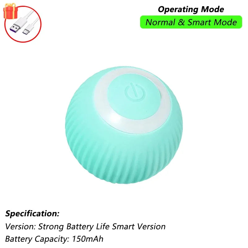 1/2 PCS Jouet Interactif Pour Chat, Balle Roulante Automatique, Fausse Queue, Rechargeable, Jouet Électrique Intelligent Pour Animaux De Compagnie, Jouet Pour Animaux De Compagnie Imitant Une Souris