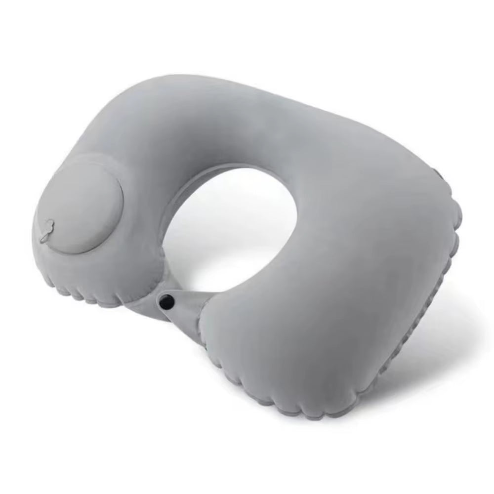 Inflatable U-shape travel neck pillow – view 2