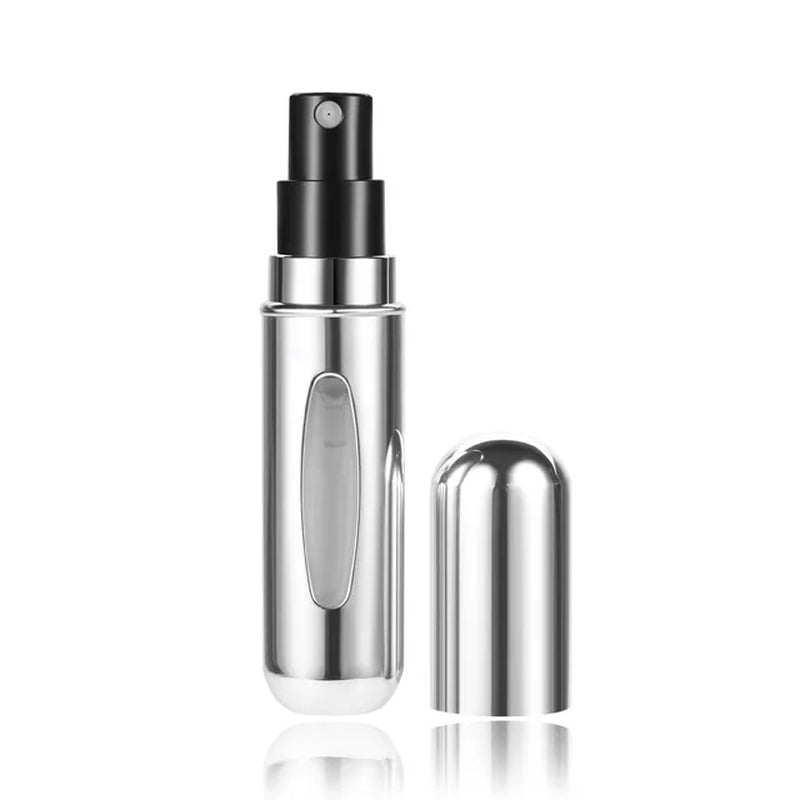Mini Pompe De Remplissage De Fond Portable 5Ml /10Ml, Bouteille De Parfum, Échantillon De Parfum, Vaporisateur Rechargeable, Ensemble De Conteneurs Cosmétiques Vides