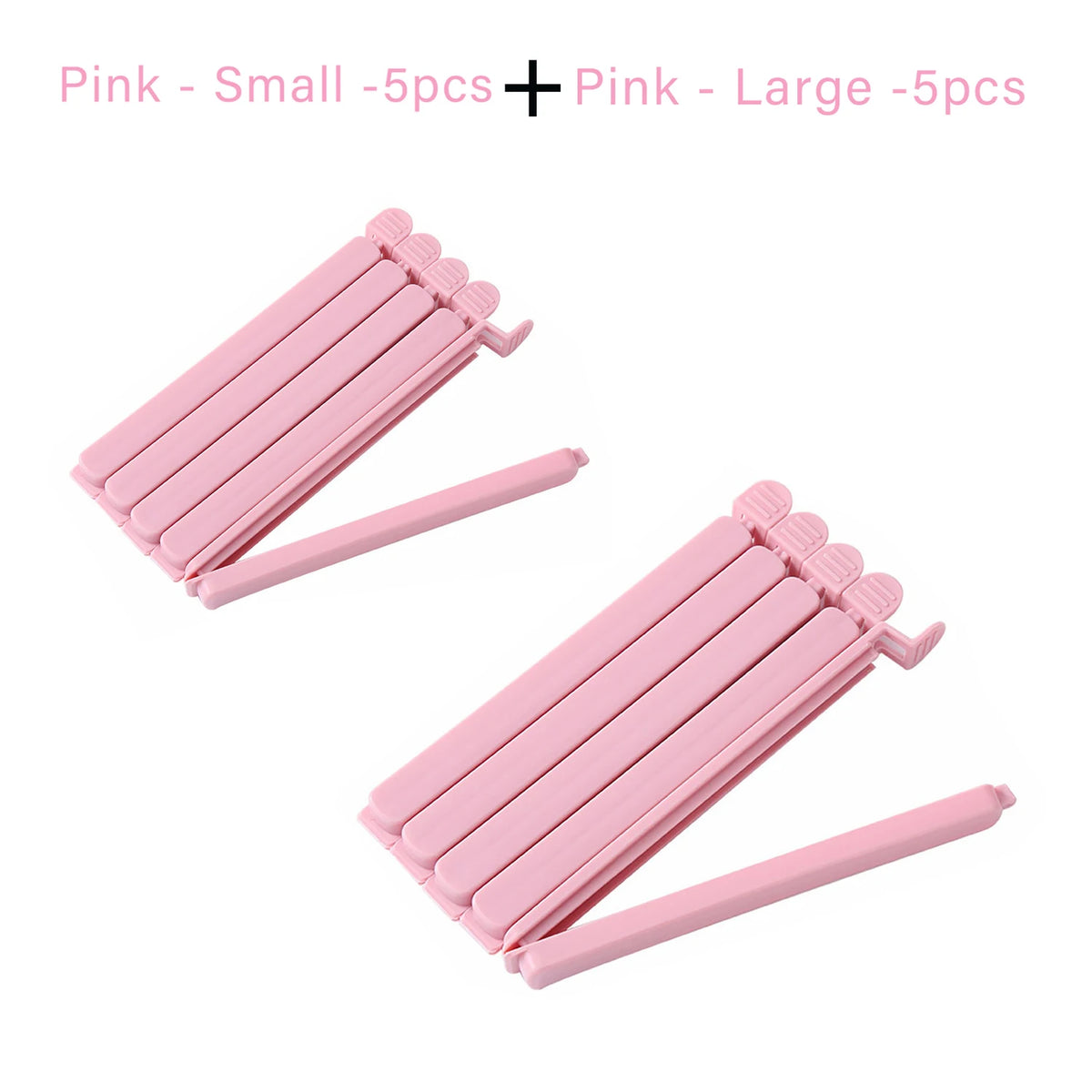 Bancs De Scellage Pour Sacs Alimentaires, Pinces À Sceller, Outil En Plastique, Accessoires De Cuisine Portables, Stockage De Collations, 5 Pièces, 10 Pièces, 20 Pièces