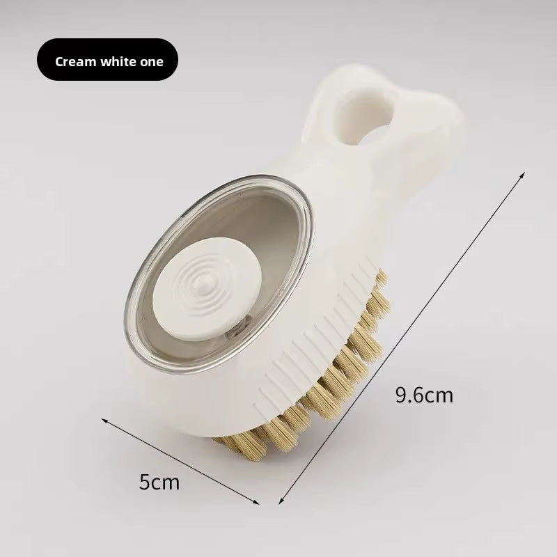 Brosse De Nettoyage De Chaussures, Vêtements En Plastique, Outils De Nettoyage Multifonctionnels Ménagers, Accessoires De Brosse De Lavage Commerciale