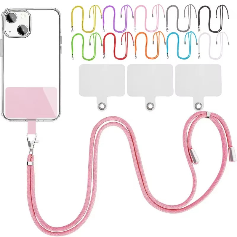 Crossbody phone lanyard with tether tab – view 2