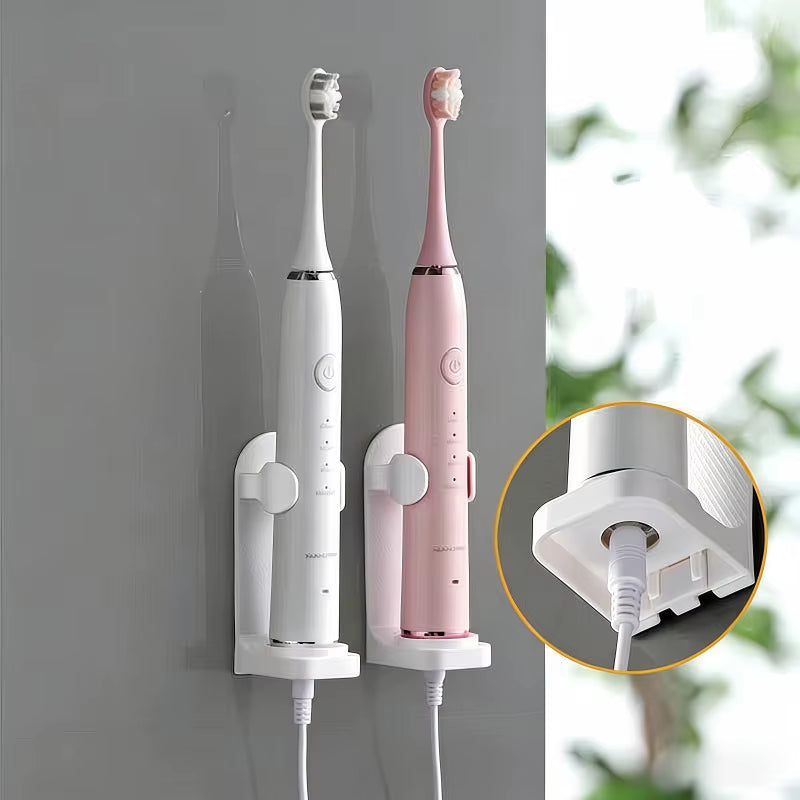 Wall-mounted electric toothbrush holder – view 2