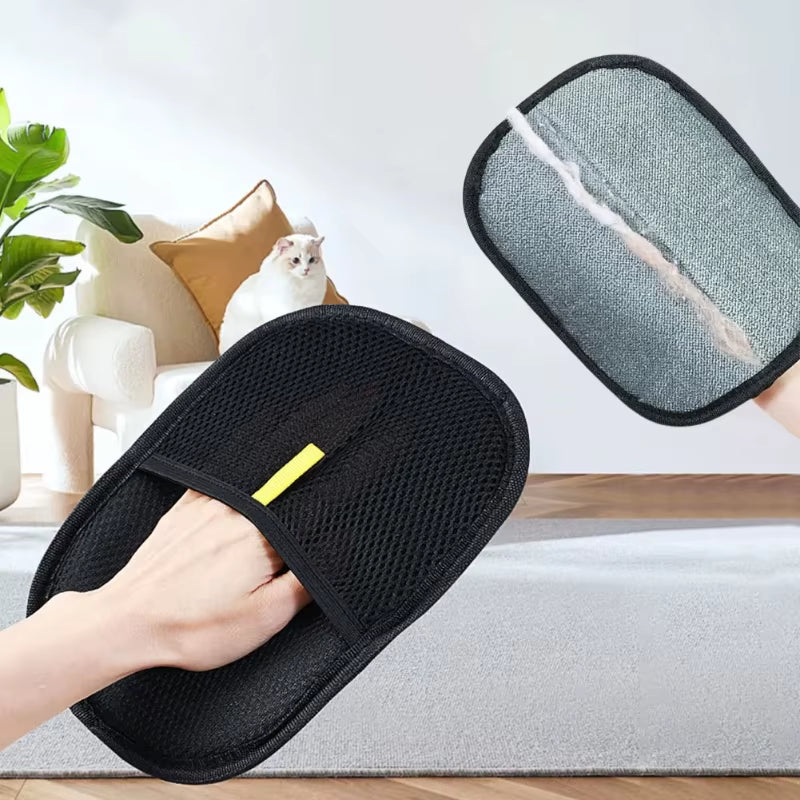 Double-sided pet grooming glove – view 5