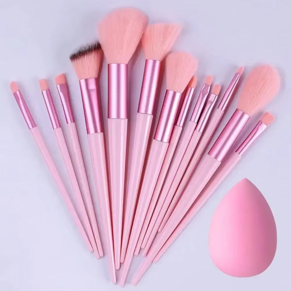13-piece makeup brush set – view 11