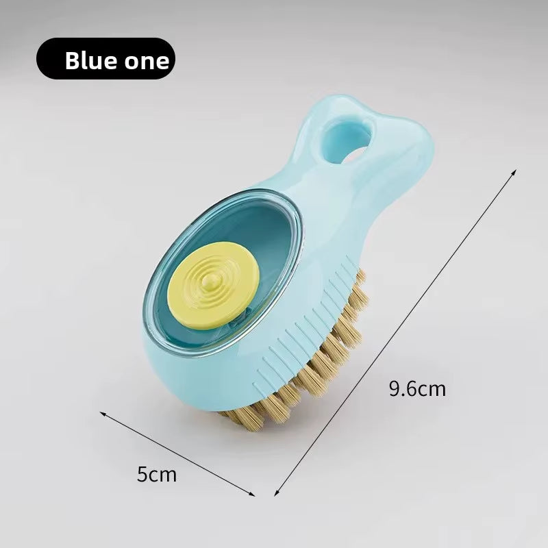 Brosse De Nettoyage De Chaussures, Vêtements En Plastique, Outils De Nettoyage Multifonctionnels Ménagers, Accessoires De Brosse De Lavage Commerciale