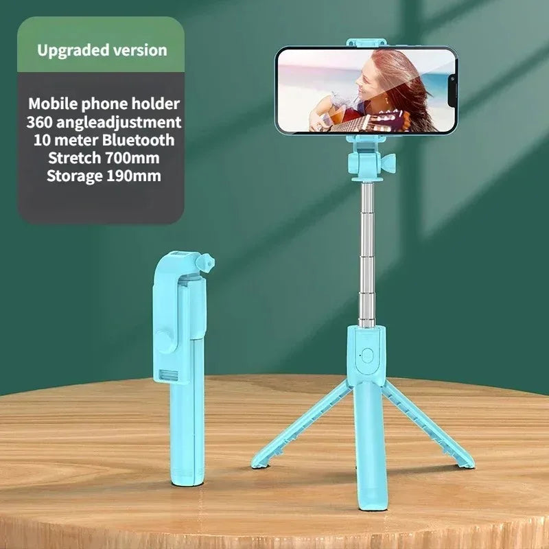 Selfie stick tripod with wireless remote – view 14