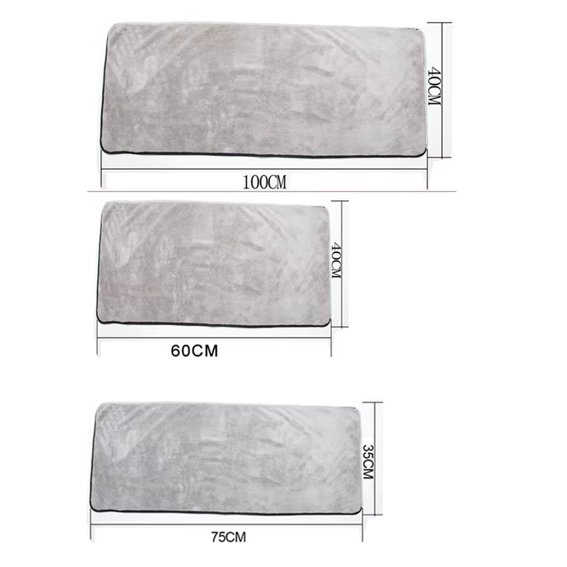 SEAMETAL – Serviette De Lavage Automatique En Microfibre, Super Absorbante, Pour Nettoyage Et Séchage De Voiture, Chiffons Multifonctionnels Pour Accessoires De Lavage De Voiture