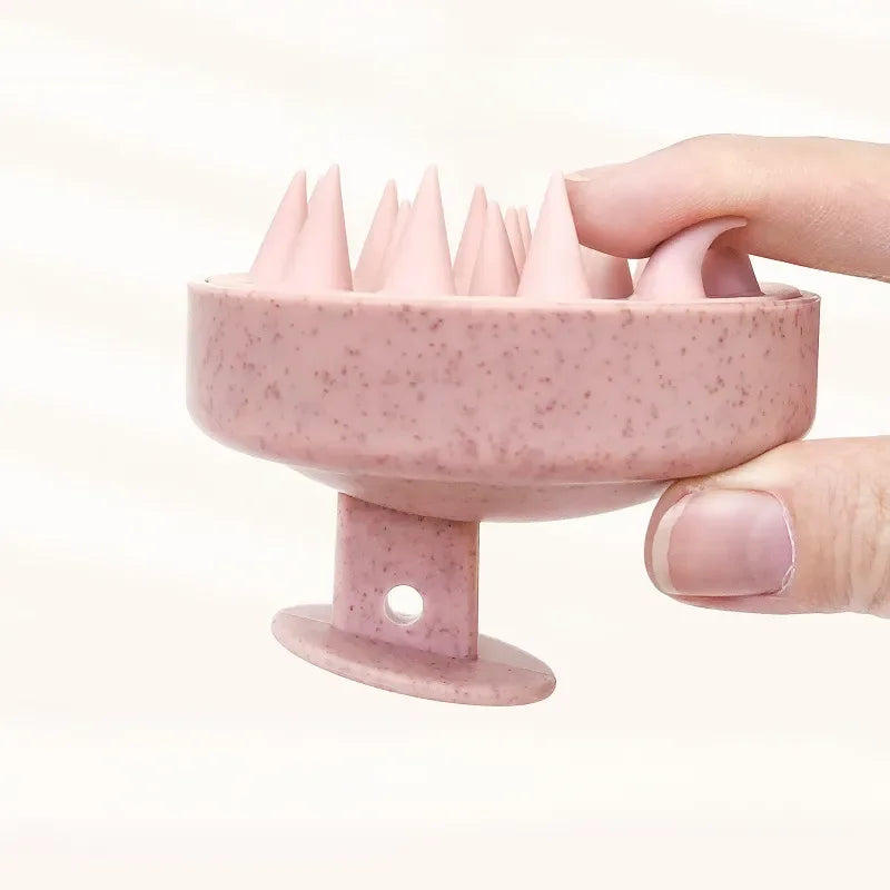 Silicone shampoo scalp massager brush – view 5