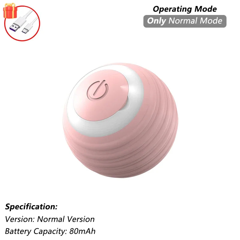 1/2 PCS Jouet Interactif Pour Chat, Balle Roulante Automatique, Fausse Queue, Rechargeable, Jouet Électrique Intelligent Pour Animaux De Compagnie, Jouet Pour Animaux De Compagnie Imitant Une Souris