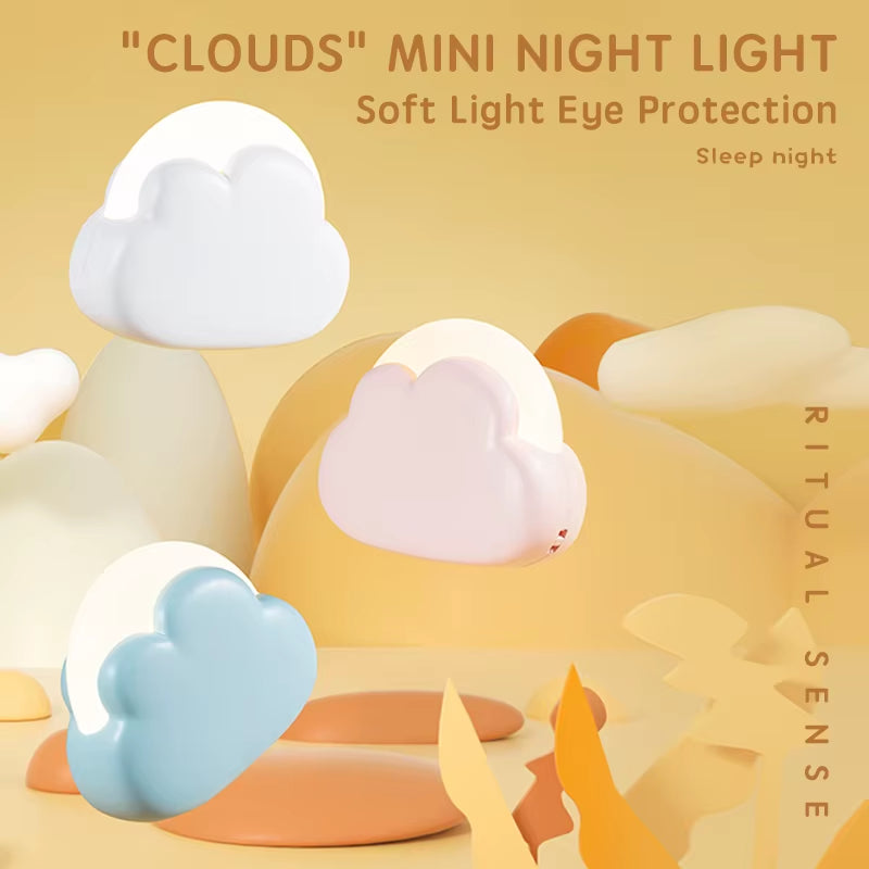 Rechargeable cloud night light – view 6
