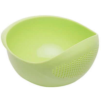 1/3 Pièces-Couleur Bol À Riz Panier De Vidange Bol À Fruits Panier De Vidange De Lavage Avec Poignée Panier De Lavage Organisateur De Cuisine À Domicile