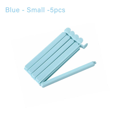 Bancs De Scellage Pour Sacs Alimentaires, Pinces À Sceller, Outil En Plastique, Accessoires De Cuisine Portables, Stockage De Collations, 5 Pièces, 10 Pièces, 20 Pièces