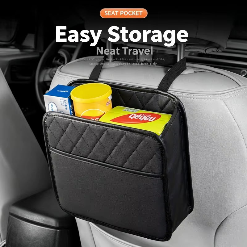 Foldable car seat organizer – view 2