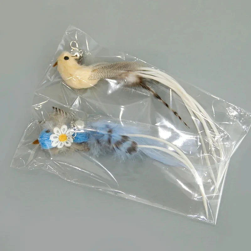 Feather bird cat teaser wand – view 5