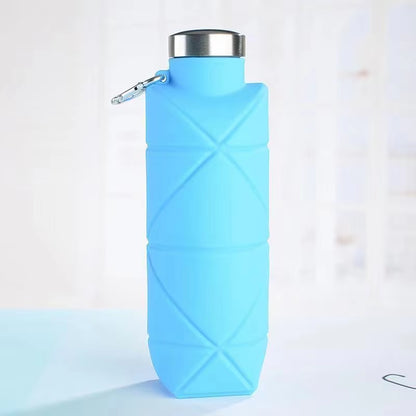 Collapsible silicone water bottle – view 15