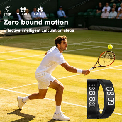 Vibrating Alarm Wristband with Pedometer – view 5
