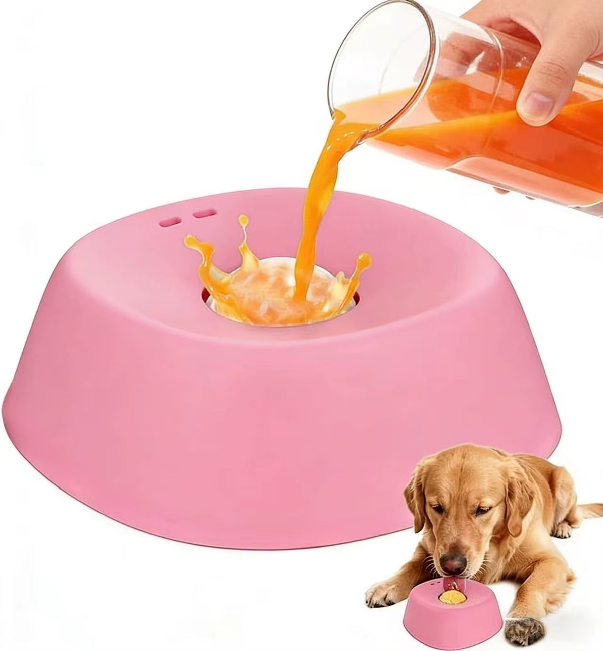 Slow Feeder Lick Bowl for Dogs – main view