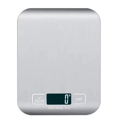 Stainless steel digital kitchen scale
