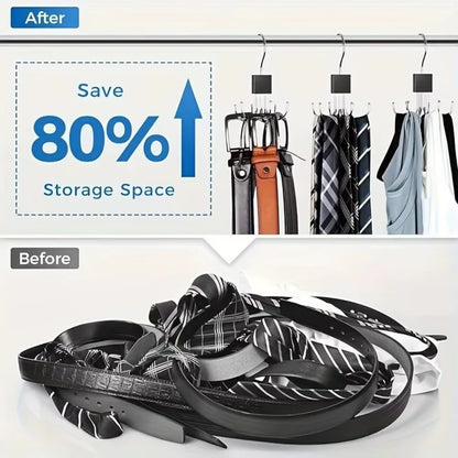 360° rotating belt and scarf hanger – view 5