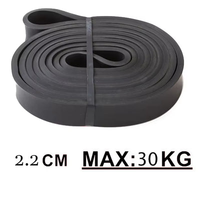 Bande De Résistance En Latex Robuste, Ceinture Élastique De Sport, Bandes D'Assistance De Traction Pour Pilates, Entraînement, Forme De Fitness, Corps, Gymnastique À Domicile