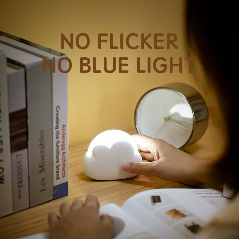 Rechargeable cloud night light – view 4