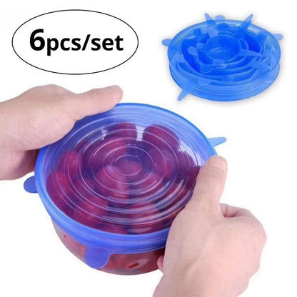 Silicone Stretch Lids Set of 6 – main view