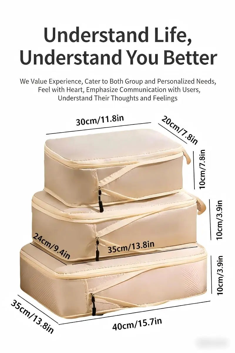 Compression Packing Cubes Set of 3 – view 5