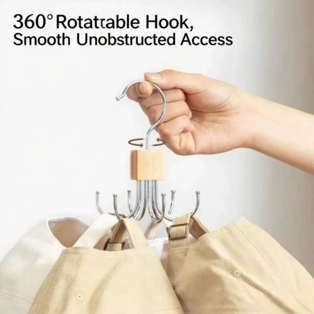 360° rotating belt and scarf hanger – view 6