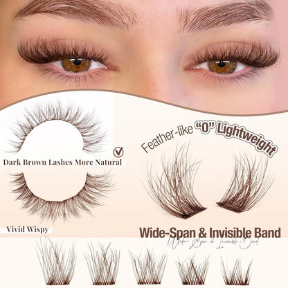 DIY lash clusters D curl 8–16 mm – view 5