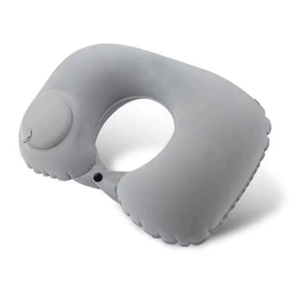 Inflatable U-shape travel neck pillow – view 2