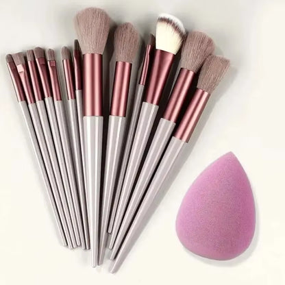 13-piece makeup brush set – view 20