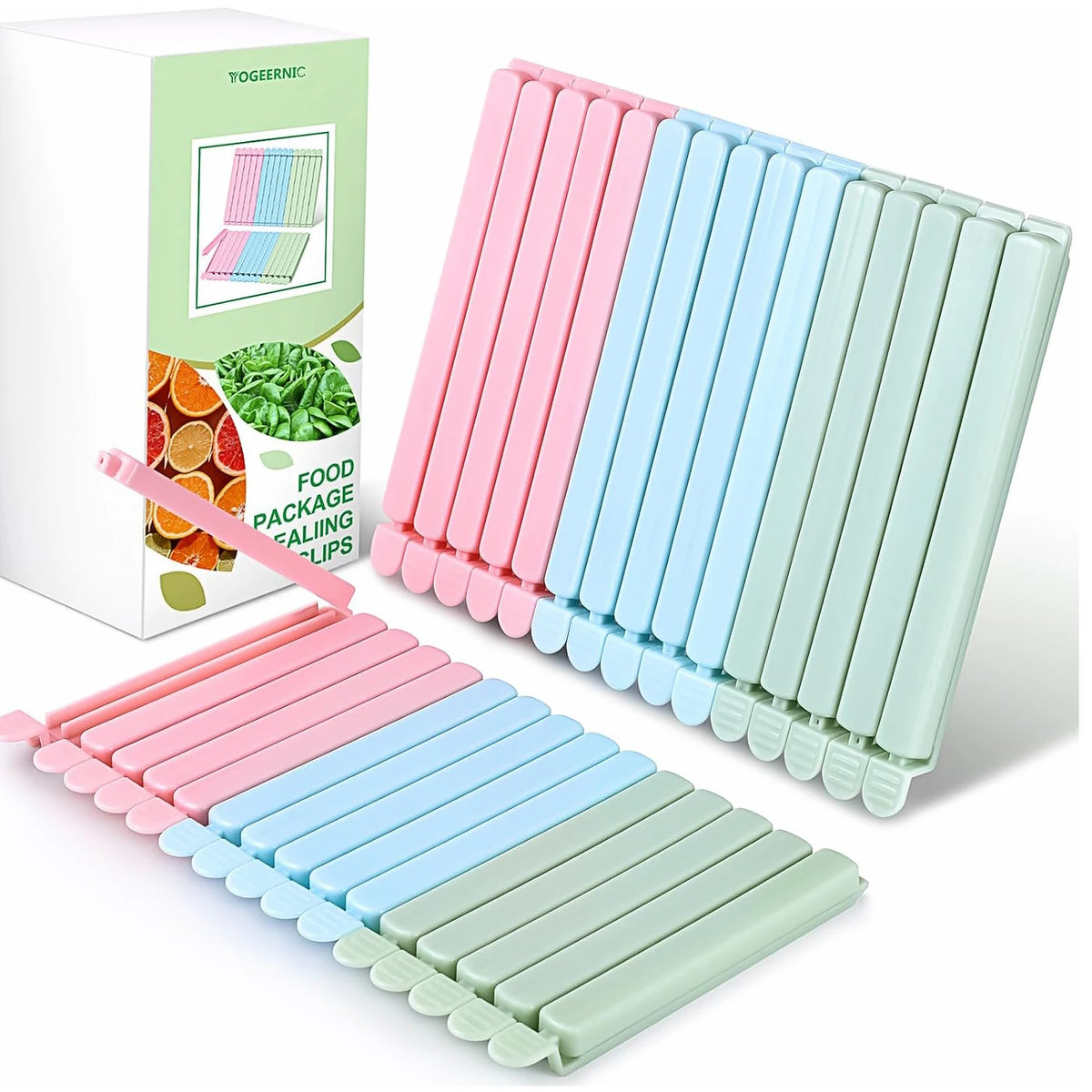 Snack bag sealing clips – view 2