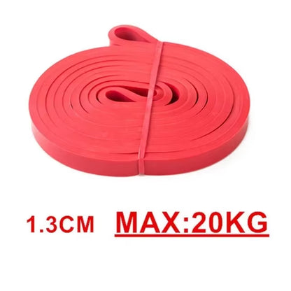 Bande De Résistance En Latex Robuste, Ceinture Élastique De Sport, Bandes D'Assistance De Traction Pour Pilates, Entraînement, Forme De Fitness, Corps, Gymnastique À Domicile