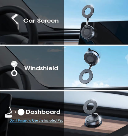 Magnetic Suction Cup Phone Holder – view 4