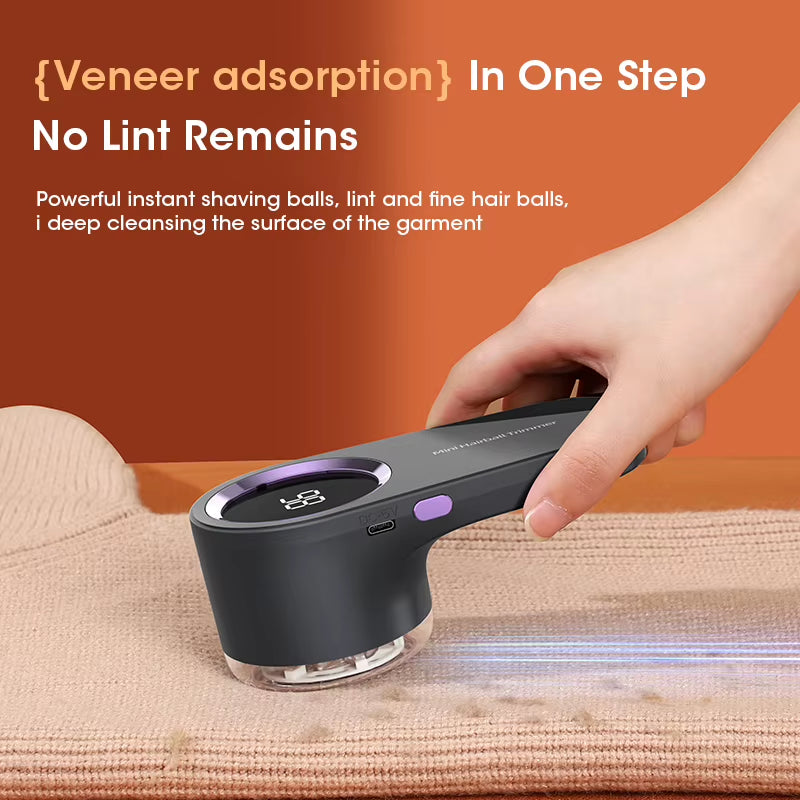 Rechargeable electric lint remover – view 4