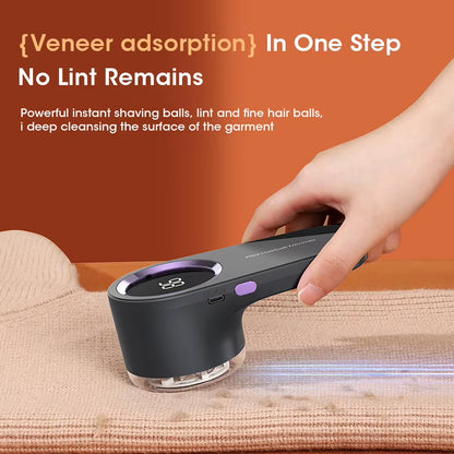 Rechargeable electric lint remover – view 4