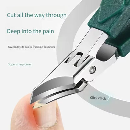 Coupe-Ongles Pour Ongles Incarnés Ou Épais, Coupe-Ongles Professionnel Pour Podiatres, En Acier Inoxydable, 1 Pièce