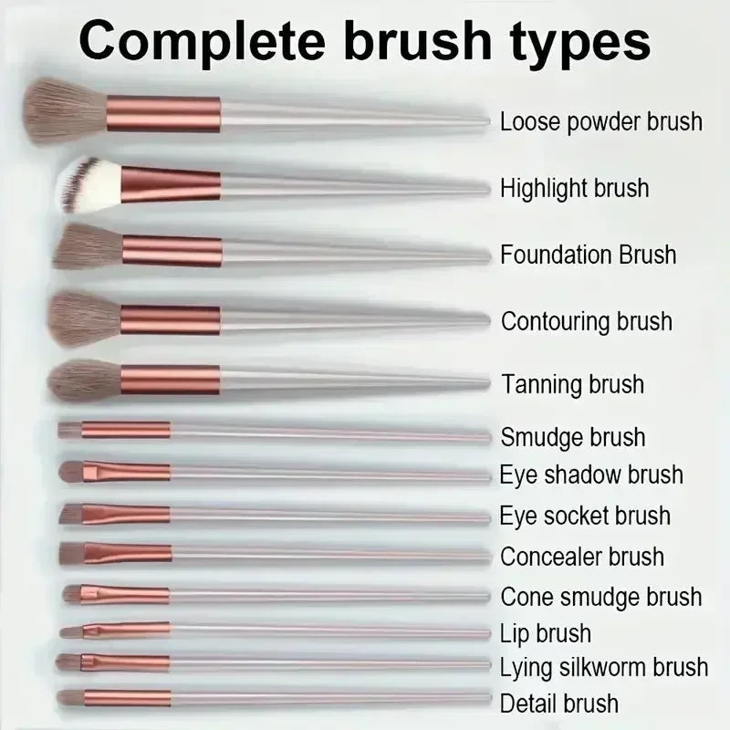 13-piece makeup brush set – view 7