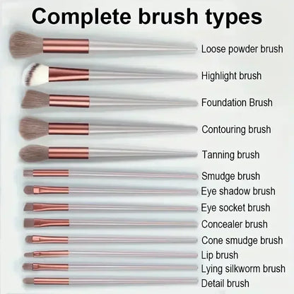 13-piece makeup brush set – view 7