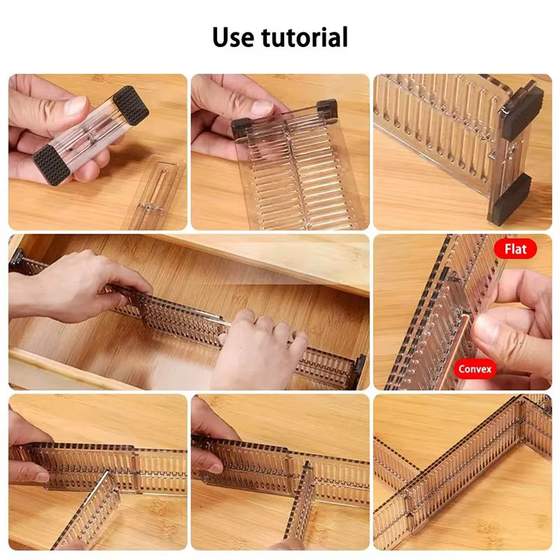 Adjustable drawer dividers – view 4