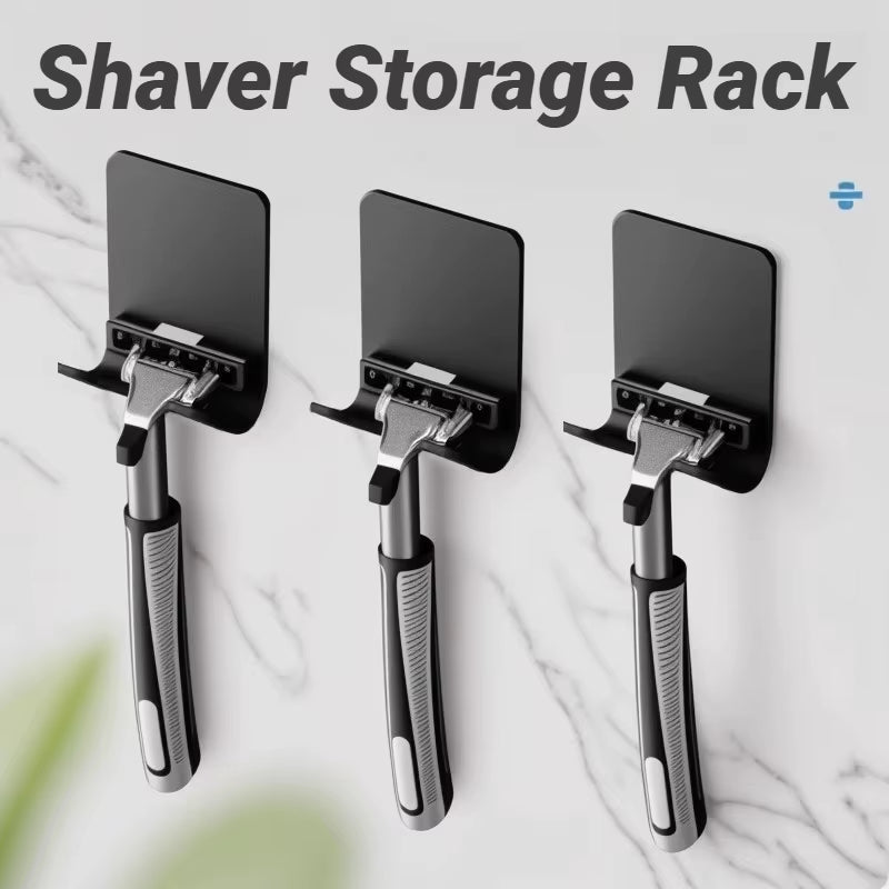 Adhesive razor holder hook – view 4