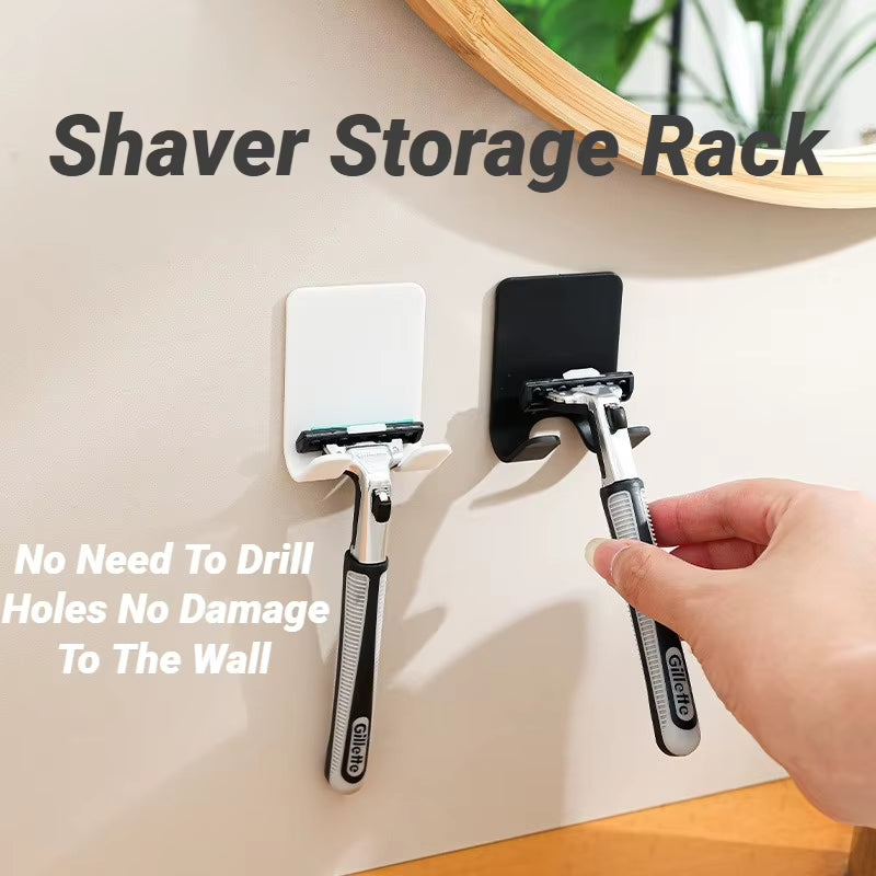 Adhesive razor holder hook – view 2